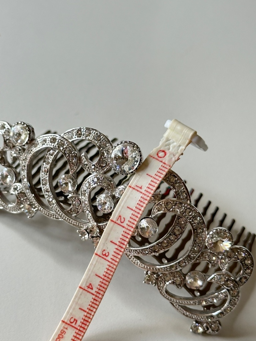Wedding Tiara Comb - Picture 4 of 4